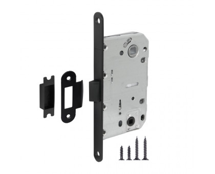 Защелка врезная Fuaro (Фуаро) PLASTIC P96WC-50 BL-24 черный