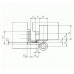 Петля BAKA Protect 4060 3D FD до 160 кг SIMONSWERK ( 3 шт. в компл) цинк