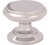 Мебельная ручка Melodia 804 Полированный хром CP FLAT CAP D32 mm