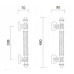 Ручка-Скоба Pasini Impero 480 Mm PELTRO Античное серебро