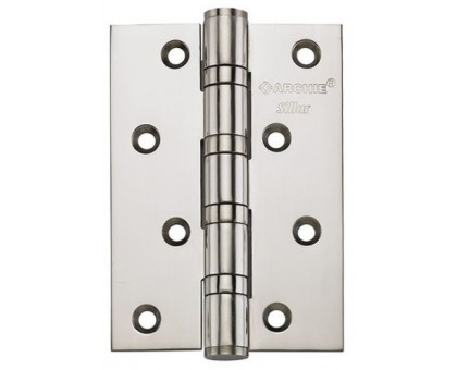 Дверные петли  SILLUR A010-C  100X70X3-4BB P.CHROME хром  универсальные, 4 подшипника, хром
