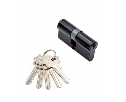 Ключевой цилиндр Adden Bau CYL 5-60 KEY BLACK (цвет ЧЕРНЫЙ) ключ-ключ, 5 ключей, 60 мм