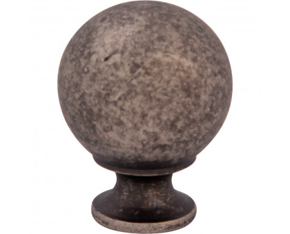 Мебельная ручка Melodia 803 Античное серебро DAS BALL D22 mm