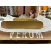 Дверная Ручка Verum модель Pure (Италия) без розетки золото матовое (Sahara)