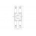 Петля скрытая TECTUS TE 240 3D до 60 кг SIMONSWERK (окраш. RAL9005/SW107) черный матовый