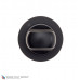 Фиксатор поворотный на MINI круглом основании Fratelli Cattini WC-1 2FS-NM матовый черный