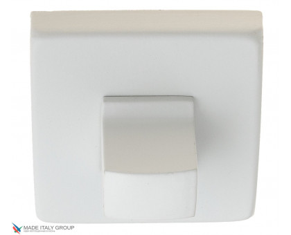 Фиксатор поворотный на квадратном основании Fratelli Cattini WC-8 A 8-BI матовый белый