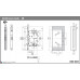 KM.003.CM.A.4.COV.OL Замок межкомнатный магнитный KOBLENZ SPINOFF WC96 с доводчиком OL золото