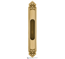 Ручка для раздвижной двери Venezia U122 DECOR LONG французское золото + коричневый (1шт.)