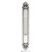 Ручка для раздвижной двери Venezia U122 DECOR LONG натуральное серебро + черный (1шт.)