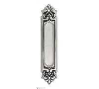 Ручка для раздвижной двери Venezia U122 DECOR натуральное серебро + черный (1шт.)