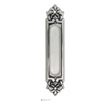 Ручка для раздвижной двери Venezia U122 DECOR натуральное серебро + черный (1шт.)