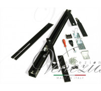 Трэк для рото механизма Ergon, комплект для двери LP=89 Black T.E.