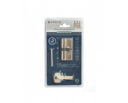 Цилиндровый механизм Apecs SC-M60-Z-NI-Blister никель