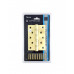 Петля стальная Apecs 120*80-B4-Steel-GM-Blister матовое золото