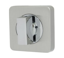 Ручка поворотная Armadillo WC-BOLT BK6/SQ-21SN/CP-3 матовый никель/хром
