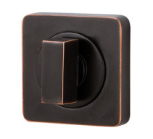 Ручка поворотная Armadillo WC-BOLT BK6/SQ-21ABL-18 Темная медь