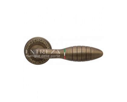 Дверная ручка Extreza "MIREL" (Мирел) 316 на розетке R06 матовая бронза F03