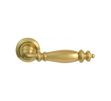 Дверная ручка Melodia 403 V Siena brass Полированная латунь