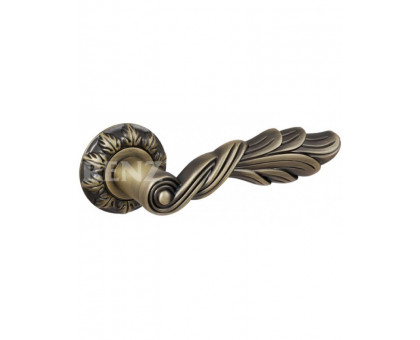 Дверная ручка RENZ Classic Лучия DH 67-10 античная бронза матовая
