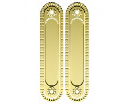 Ручка для раздвижных дверей ARMADILLO SH010/CL GOLD-24 Золото 24К