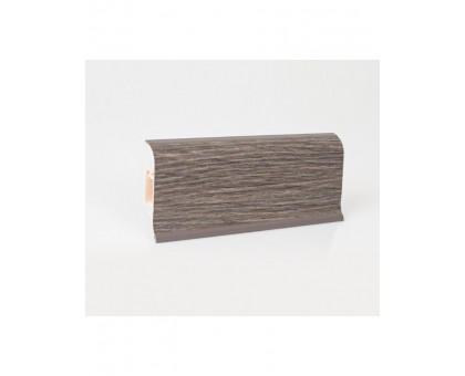 Пластиковый плинтус Korner (Кёрнер) Wood Collection с кабель-каналом 58х21х2500 Дуб Лофт