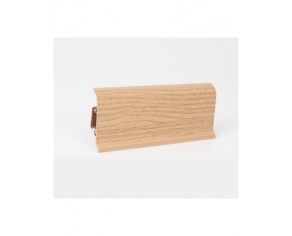 Пластиковый плинтус Korner (Кёрнер) Wood Collection с кабель-каналом 58х21х2500 Bяз Доска