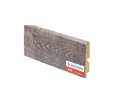 Плинтус МДФ ламинированный Kronopol P85 3494, Pepper Oak, 2500х85х16мм, 9шт/уп