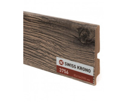 Плинтус МДФ ламинированный Kronopol P85 3756, Merlot Platan, 2500х85х16мм, 9шт/уп