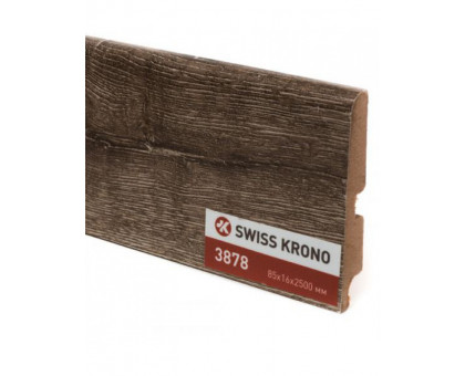Плинтус МДФ ламинированный Kronopol P85 3878, Shiraz Oak, 2500х85х16мм, 9шт/уп