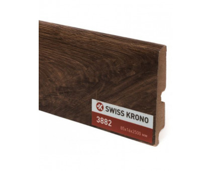 Плинтус МДФ ламинированный Kronopol P85 3882, Barley Walnut, 2500х85х16мм, 9шт/уп