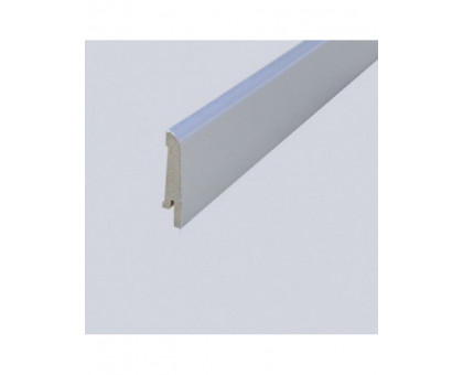 Плинтус шпонированный Burkle  60x15x2500 Алюминий