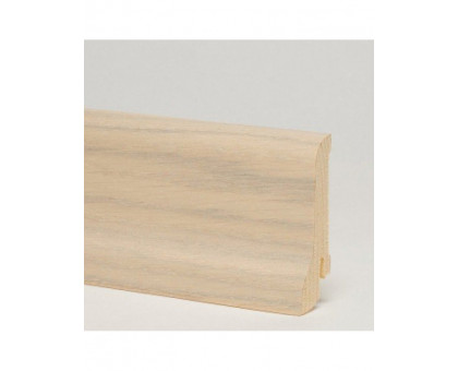 Плинтус шпонированный Burkle  60x22x2500 Дуб (без покрытия)